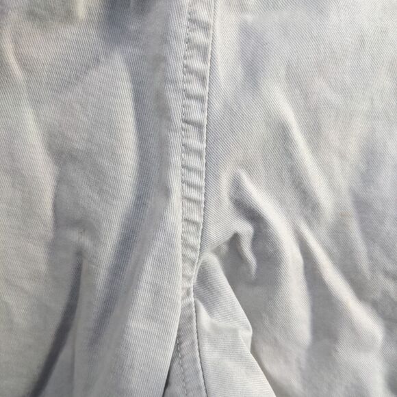 American Eagle Men's Classic Next Level Flex Chino Shorts Gray 28 Cotton Blend - Picture 13 of 13